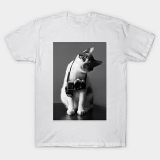 Cats Love Shooting Film T-Shirt